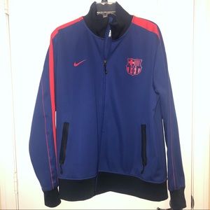 Nike Barcelona Soccer Jacket